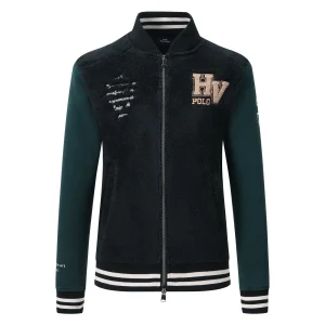 Varsity Jacket Luisa, tunn ullfleece jacka