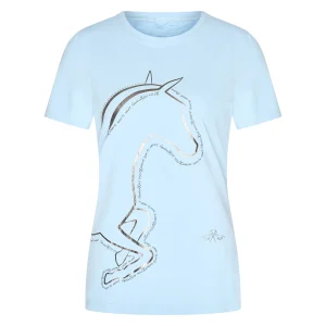 T-shirt Flora, sportig t-shirt med tryck