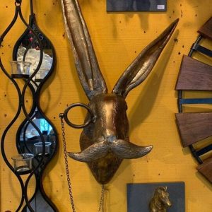 Lekfull väggdekoration med djurhuvuden - WallCritters