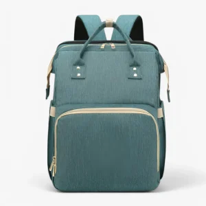 Multifunktionell skötväska med utdragbar babysäng – Noëlle