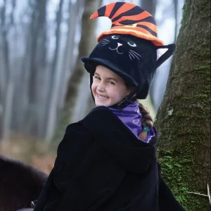 Salem Cat Hat Silk, hjälmöverdrag