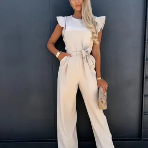 Jumpsuit med volanger - Evora