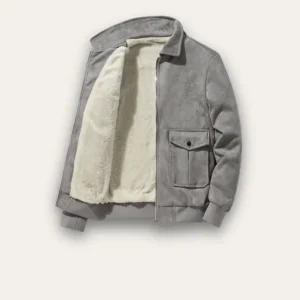 Vintertrendig grå herrkappa - Matteo