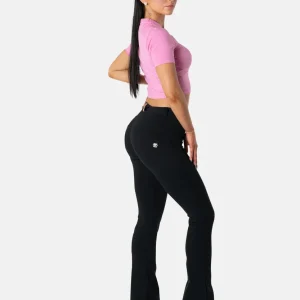 WR.UP Push-Up Regular Waist Mini Flare Pant - Black