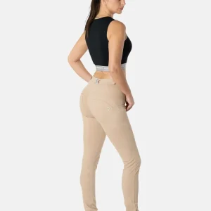 WR.UP Push-Up Regular Waist Skinny Drill Pant - Nomad Brown