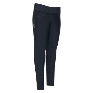 Kids Maxima Fullgrip, helskodda ridtights hög midja junior