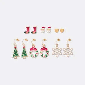 6-Pack Mix Julörhängen