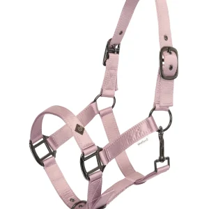 Headcollar Rebel, grimma för shettis i nylon med satin överdrag