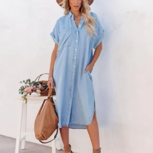 Sval jeansklänning - Maren