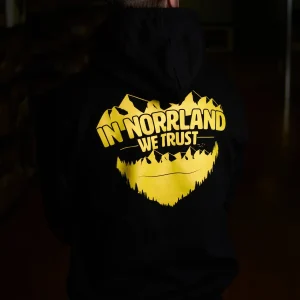 JIM OLOFSSON DRIFTING / JOD HOODIE - IN NORRLAND WE TRUST - BLACK