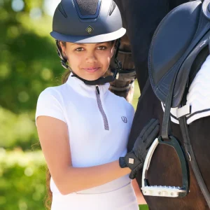 Kids Top Arly, t-shirt glittrig dragkedja