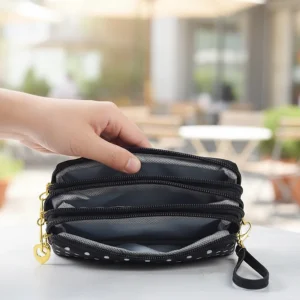 Kompakt plånbok med dragkedja - CompactPurse