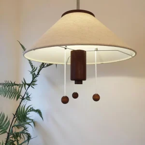 Skulptural hängande lampa i bläckfiskform - Nautilux