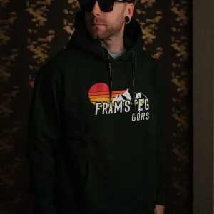 JIM OLOFSSON DRIFTING / JOD HOODIE - FRAMSTEG GÖRS - GREEN