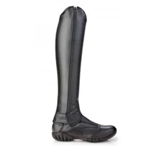 Walk & Ride Flexy Black, chaps i kalvskinn