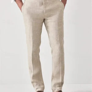 Bekväma linnebyxor för herr – Elias
