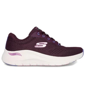 Skechers Womens Arch Fit 2.0 Big League Plum