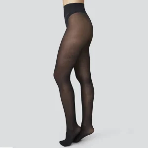Swedish Stockings Strumpbyxor Svea 30 DEN Svart