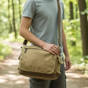 Bärväska med lock - bärare