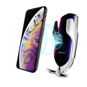 Automatisk telefonhållare med trådlös laddare – GripCharge