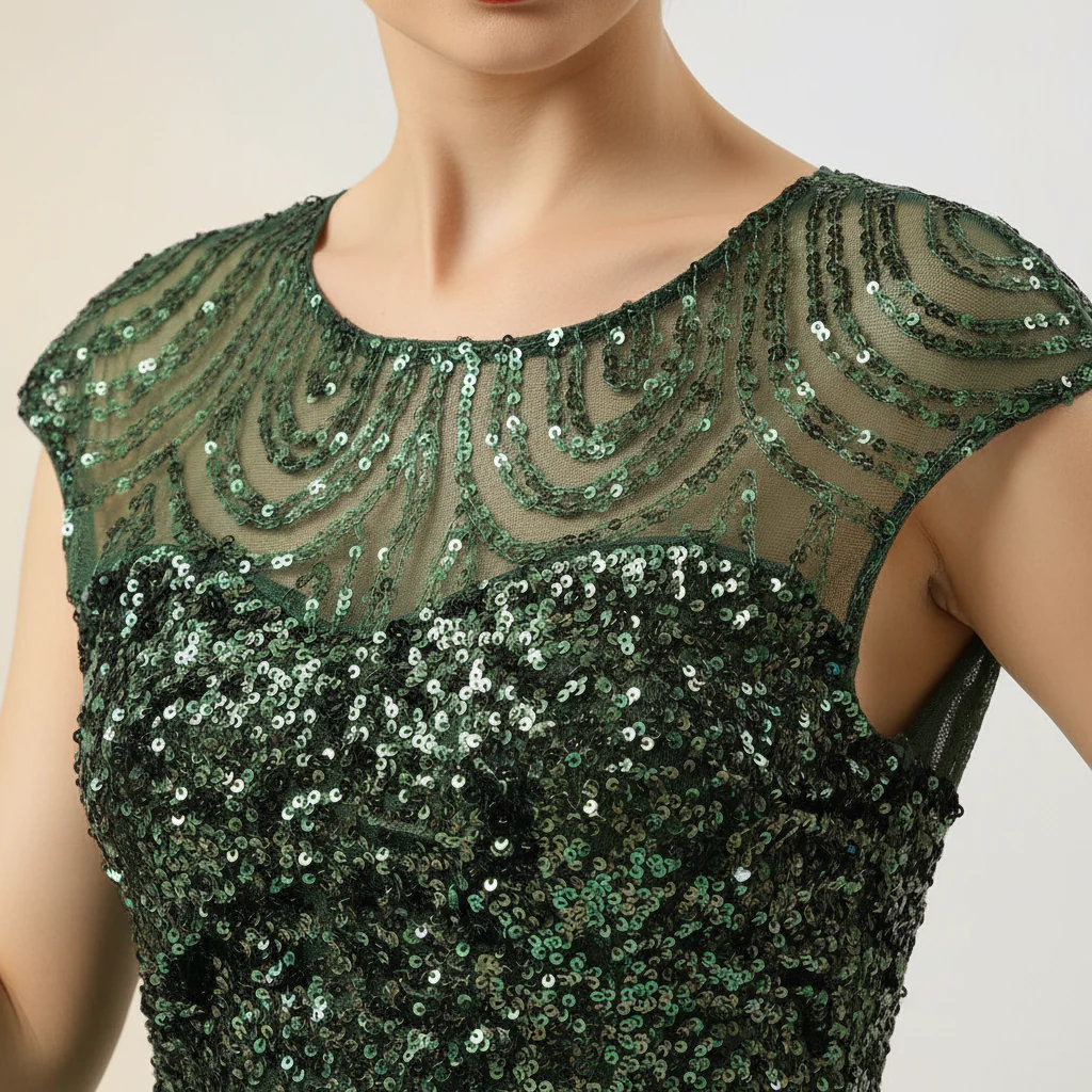 Vintageinspirerad klänning - GlamourDress - Bild 4