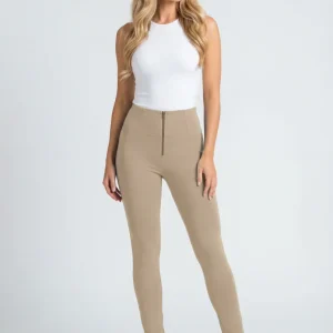 WR.UP Push-Up High Waist Skinny Pants - Warm Sand Beige