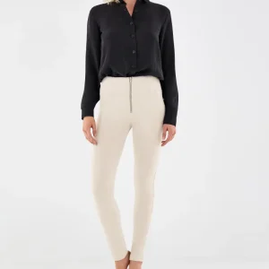 WR.UP Push-Up High Waist Skinny Pants - Rainy Day Beige