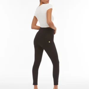 WR.UP Curvy Push-Up High Waist Skinny 7/8 Denim Jeans - Denim Black - Black Seam