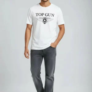 "Cloudy" T-shirt, vit