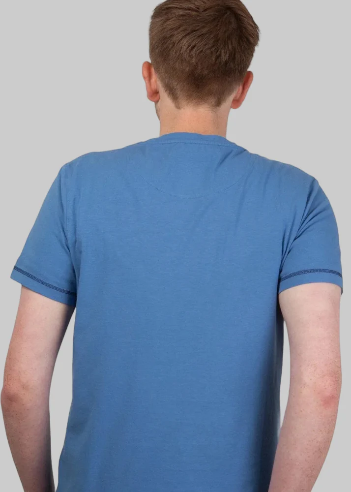 Heritage T-shirt, blå - Bild 3