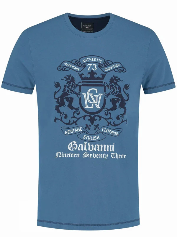 Heritage T-shirt, blå - Bild 5