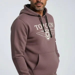 Hoodie-tröja "Logo TST" med lappar på ärmen