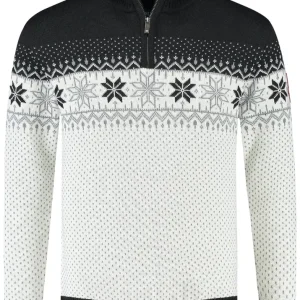 Nordic Herrtröja Merino, svart & vit