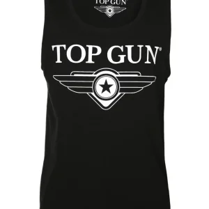 "Truck" Ärmlös t-shirt, Svart