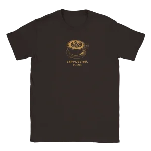 Cappucino Please - T-shirt