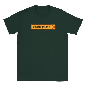 Designa din egen T-shirt för barn - vägskylten