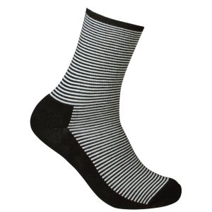 Doktorn Rekommenderar Strumpor Diabetic Randig Svart