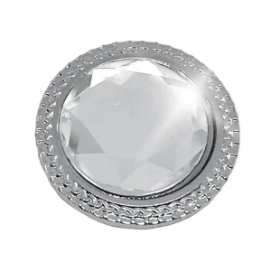 Rock Crystal Magnetic Stock Pin, magnetisk plastrongnål