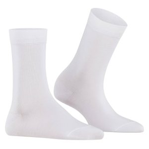 Falke Cotton Touch Strumpor Dam Vit 1-pack
