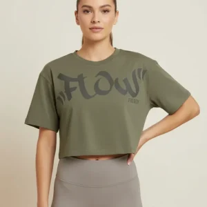 Women's cropped T-shirt