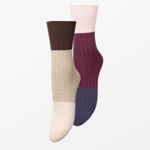 Colourblock Bam Sock 2 Pack