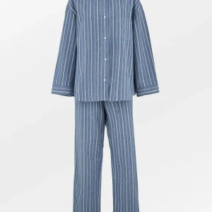 Striped Flannel Pyjamas Set