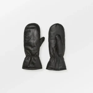 Leather Nylona Mitten