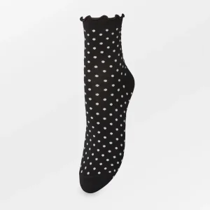 Dotted Frilla Short Sock