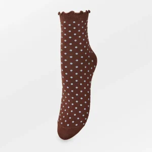 Dotted Frilla Short Sock