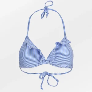 Striba Bel Frill Bikini Top - Amparo Blue