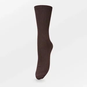 Telma Solid Sock - Dark Brown