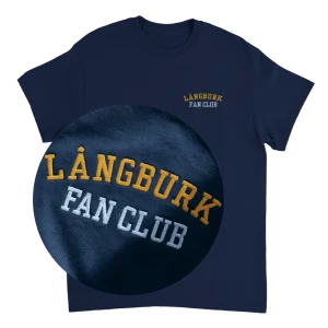 Långburk Fan Club - T-shirt med brodyr