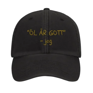 Öl är gott citat - Vintagekeps