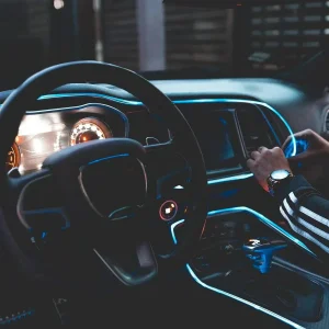 RGB inredningsbelysning för bil - GlowLine